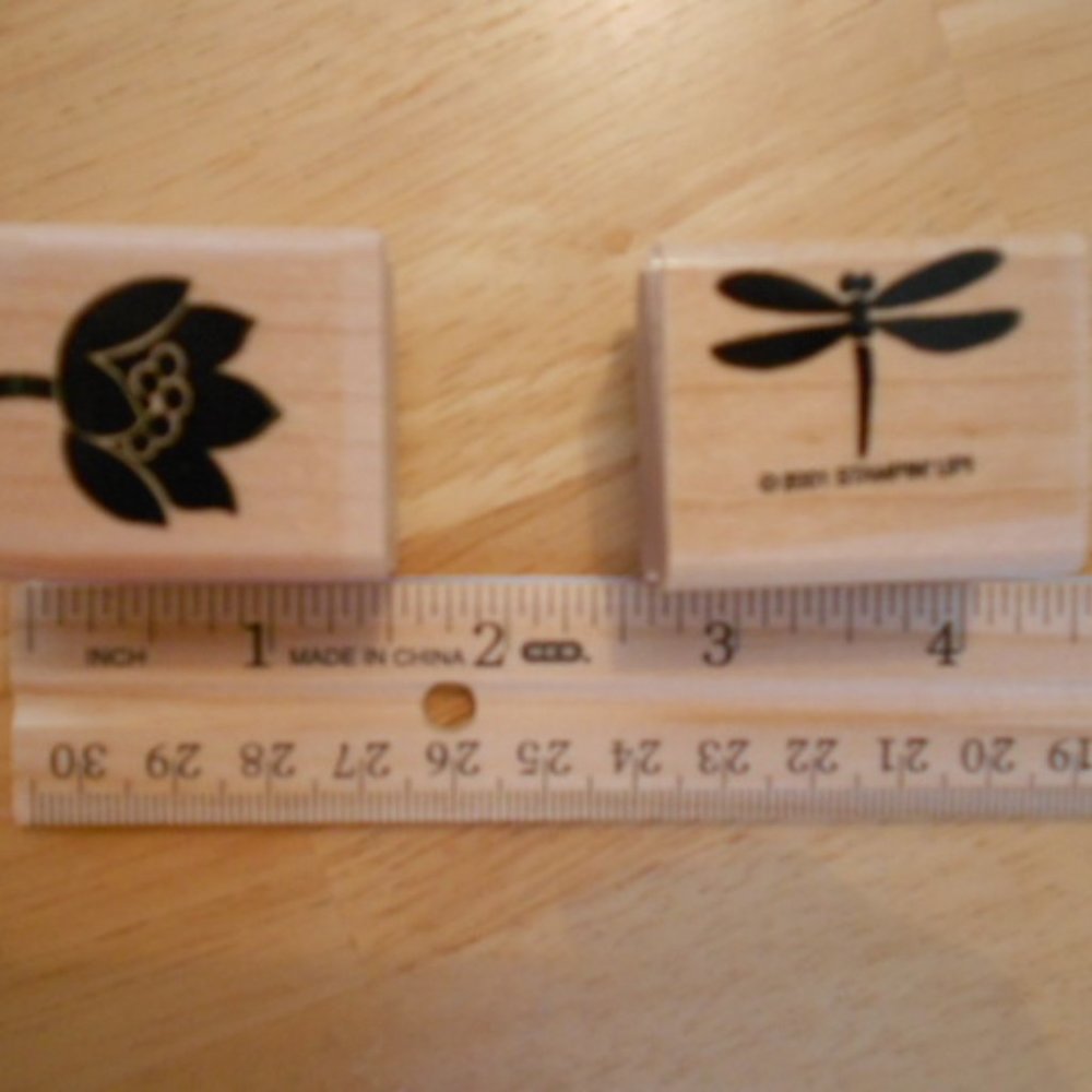 Stampin Up! Set of 6 Leapfrog Rubber Stamps - Picture 5 of 12